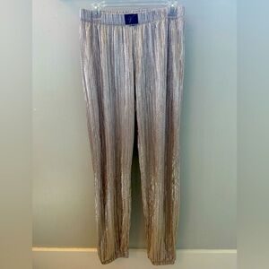 Victoria's Secret Gold Pleated Jogger Pants size S